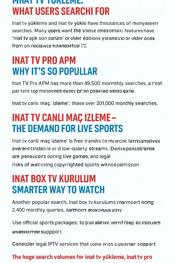 inat tv pro apm- inat tv canlı maç izleme